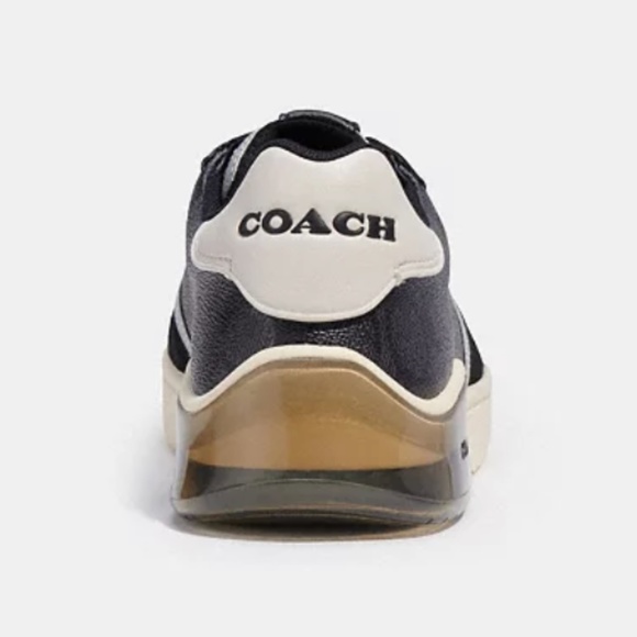 New! Men Coach Citysole Court Black Sneakers - Picture 4 of 6